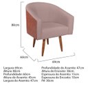 Ver imagem 3 de Poltrona Para Sala De Estar Mariana 