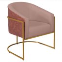 Ver imagem 2 de Poltrona Para Sala De Estar Base De Ferro Mariana 