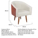 Ver imagem 3 de Poltrona Para Sala De Estar Mariana