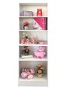 Ver mais imagens de Colméia Cabideiro + Estante Prateleiras + Colméia + Balcão Magia Móveis Kit 4 Peças