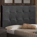 Ver imagem 4 de Cabeceira Cama Box Casal King Luna 193cm Corano Preto