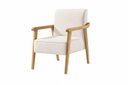 Ver imagem 2 de Kit 2 Poltronas Luiza Conforto Premium:Off White