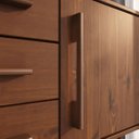 Ver imagem 6 de Buffet Balcão Pequeno Madeira 145 Cm 2 Portas 3 Gav Tecca Idimex