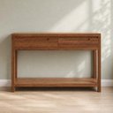 Ver imagem 6 de Aparador Dunia F06 Rústico 2 Gavetas Madeira Maciça 130cm Lyam Decor
