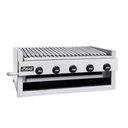 Ver imagem 1 de Char Broiler Á Gás Inox Grelha 4 Queimadores 110x60 Gg110 Fire