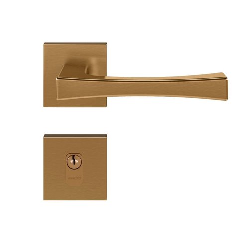 Fechadura Vivaldi Red Gold Escovado Externa