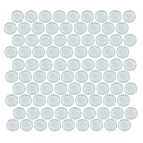 Pastilha de Vidro Ball White 3x3 Placa 30x30cm - 1313060001