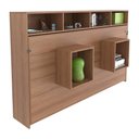 Ver imagem 2 de Cama Articulada Solteiro para Colchão 88 x 188 cm Multimóveis CR35066 Amêndoa