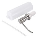 Ver imagem 6 de Dispenser Dosador Kit 3 Unidades Embutir Pia Sabonete Liquido Detergente Sabao Inox Escovado Banheir