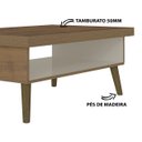 Ver imagem 5 de Mesa de Centro Lucca Artely - Pinho Com Off White