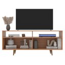 Ver imagem 4 de Rack de Tv até 55 Pol. Segovia com 2 Portas - Branco / Freijo