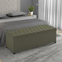 Ver imagem 7 de Recamier Calçadeira Bau 140 cm Rodizios Madi Corano TCS 357 Peer