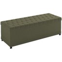Ver imagem 1 de Recamier Calçadeira Bau 140 cm Rodizios Madi Corano TCS 357 Peer