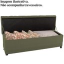 Ver imagem 5 de Recamier Calçadeira Bau 140 cm Rodizios Madi Corano TCS 357 Peer