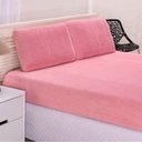 Ver imagem 2 de Jogo de Lençol Queen em Manta Plush 3 Peças - Rosa - 100% Poliéster