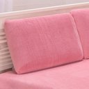 Ver imagem 4 de Jogo de Lençol Queen em Manta Plush 3 Peças - Rosa - 100% Poliéster