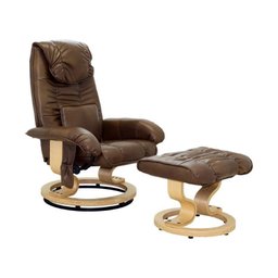 Poltrona de Massagem Louisiana com Puff - Rivatti - 1