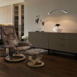 Poltrona de Massagem Louisiana com Puff - Rivatti - 5