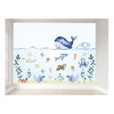 Ver imagem 1 de Papel de parede infantil fundo do mar para quarto de bebê M² PP47