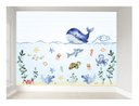 Ver imagem 1 de Papel de parede infantil fundo do mar para quarto de bebê M² PP47