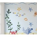 Ver imagem 4 de Papel de parede infantil fundo do mar para quarto de bebê M² PP47