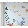 Papel de parede infantil fundo do mar para quarto de bebê M² PP47 - 4