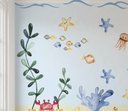 Ver imagem 4 de Papel de parede infantil fundo do mar para quarto de bebê M² PP47