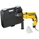 Ver imagem 1 de Furadeira de Impacto 1/2" 710 Watts com 5 Brocas 110 Volts Chave Vvr com Maleta - Sdh710kabr - Stanl