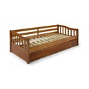 Ver imagem 3 de Sofá Cama Plus com Cama Auxiliar em Madeira Maciça Mv Mel