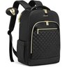 Lovevook Mochila Feminina para Laptop 17" Aprovada para Viagem (preto) - 1