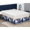 Ver imagem 3 de Saia Box Fit Cama Solteiro Capa com Elástico Malha Helanca Se Ajusta Ao Box 1 Pç Estampada:26 Geomét