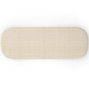Ver imagem 7 de Puff Decorativo Doha W01 Retangular Assento Espuma Linho Palha 160cm Lyam Decor
