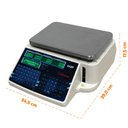 Ver imagem 2 de Balança Etiquetadora Digital com Wi-fi 32x22 para Supermercado e Açougue Ba3731/2 Bivolt - Urano