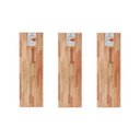 Ver imagem 2 de Kit 3 Paineis de Madeira Natural Eucalipto 1,8x20x60 Cm para Projetos Decorativos ? Área Interna