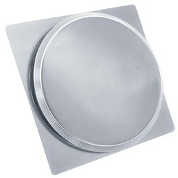 Ralo Click Quadrado 15x15cm Inox - 1