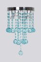 Ver imagem 2 de Pendente Para Sala Com Castanhas Bilhante Azul Tiffany:25CM/Bivolt