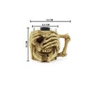 Ver imagem 2 de Caneca Decorativa Caveira Não Olhe Chopp Cerveja 450ml