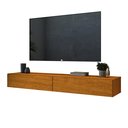 Ver imagem 2 de Rack Linha Eros para Tv Modelo Suspenso na Parede em Mdp/mdf Robusto:naturale