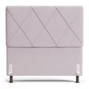 Ver imagem 7 de Cabeceira Cama Box Casal Queen Size Mel 160cm com Frame Suede Rosa Bebê - Desk Design