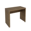 Ver imagem 4 de Escrivaninha Mesa Escritório ME4139 Tecnomobili 90cm Nogal Marrom