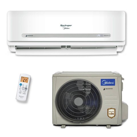 Ar-Condicionado Inverter Springer Midea 33.000 BTUS Quente e Frio 220V