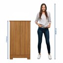 Ver imagem 5 de Kit Home Office Mesa 164cm + Armário Multiuso Alaska - Freijó