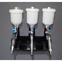 Ver imagem 3 de Suporte 03 Pistola de Pintura Parede Metaumo