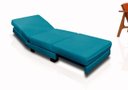 Ver imagem 2 de Poltrona Cama Mova_mm que Se Transforma em Sofá Cama Solteiro Reclinável Resistente e Confortável
