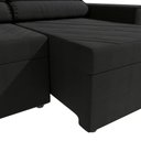 Ver imagem 5 de Sofá Retrátil Domus 208cm Suede Mescla Grafite Kappesberg