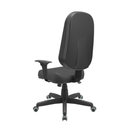 Ver imagem 3 de Cadeira Presidente Operativa Plaxmetal Mecanismo Relax Braço Regulável Revestimento em Couríssimo Pr