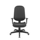 Ver imagem 1 de Cadeira Presidente Operativa Plaxmetal Mecanismo Relax Braço Regulável Revestimento em Couríssimo Pr