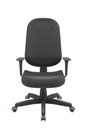 Ver imagem 1 de Cadeira Presidente Operativa Plaxmetal Mecanismo Relax Braço Regulável Revestimento em Couríssimo Pr