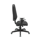 Ver imagem 2 de Cadeira Presidente Operativa Plaxmetal Mecanismo Relax Braço Regulável Revestimento em Couríssimo Pr