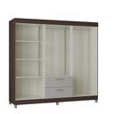 Ver imagem 2 de Guarda Roupa Casal 6 Porta 2 Gavetas Tóquio 